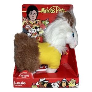 Michael Jackson Louie The Llama Ideal Michael's Pets Box + CASSETTE 1987